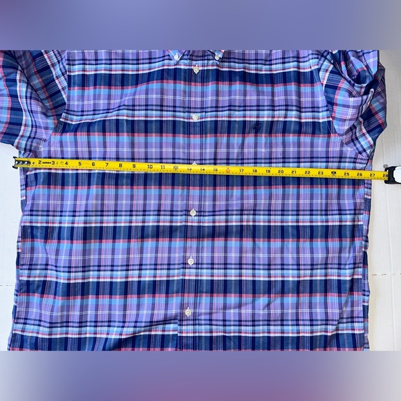 Brooks Brothers Shirt The Original‎ Polo XL Plaid Non Iron - Picture 5 of 9